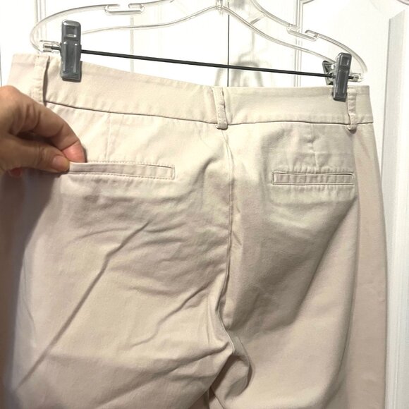 Dockers Ideal Fit Women's 6 Long Khaki Slacks-Casual-100 % Cotton-Front Pockets - Picture 10 of 13